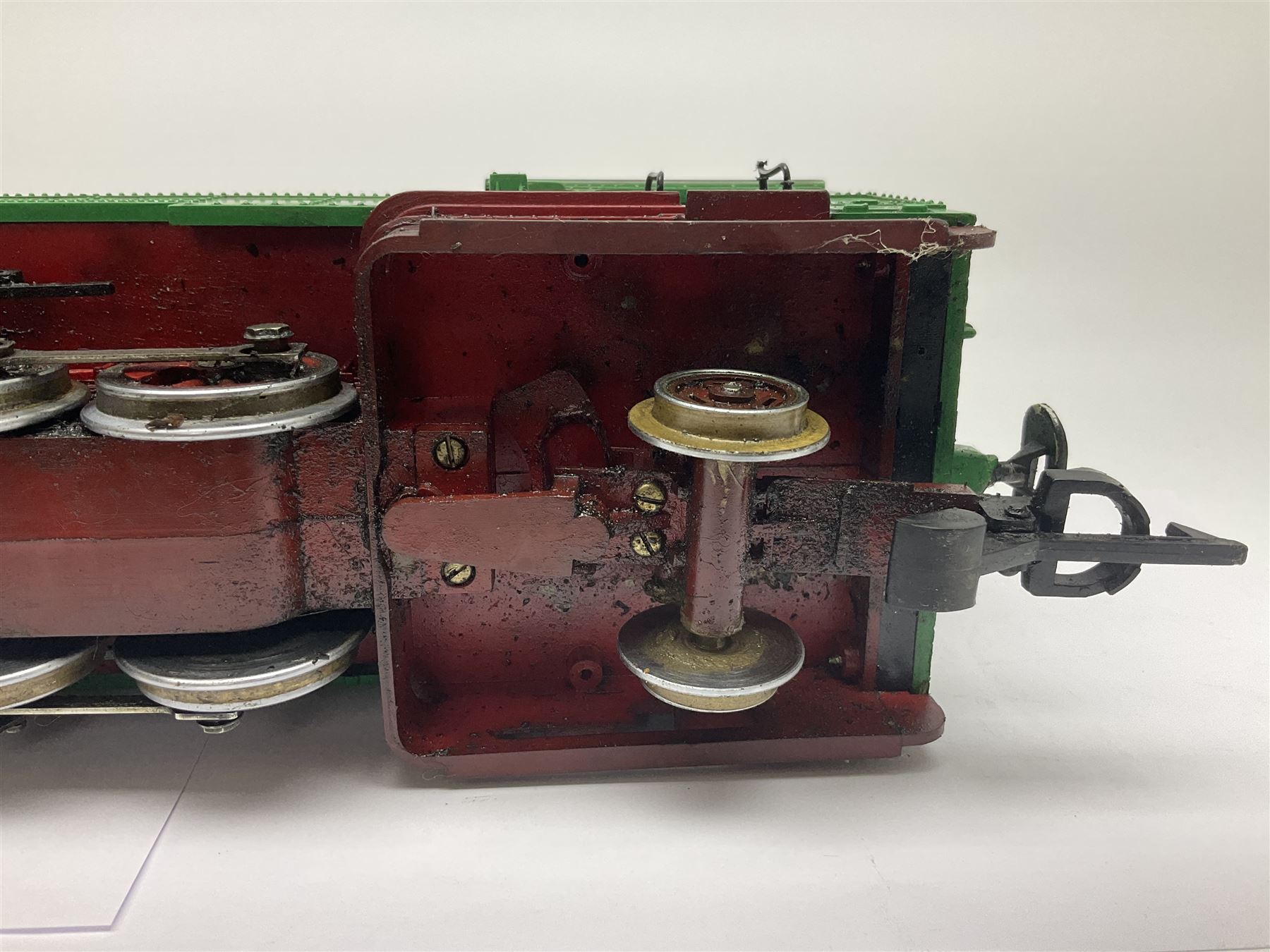 LGB (Lehmann Gross Bahn) G scale, gauge 1 0-6-2 tank locomotive in green and black livery, numbered 298.14 to cab, unboxed