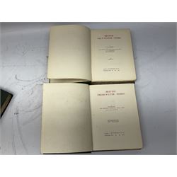 Maxwell, Herbert; 'British Fresh-Water Fish', Afalo, F.G; 'British Salt Water Fish', Hulme, F. Edward: 'Wild Fruits of the countryside' Boulger, G.S; Familiar Trees, two volumes, all with coloured plates, together with three other books