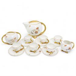 Polish Art Deco style tea service by Cmi