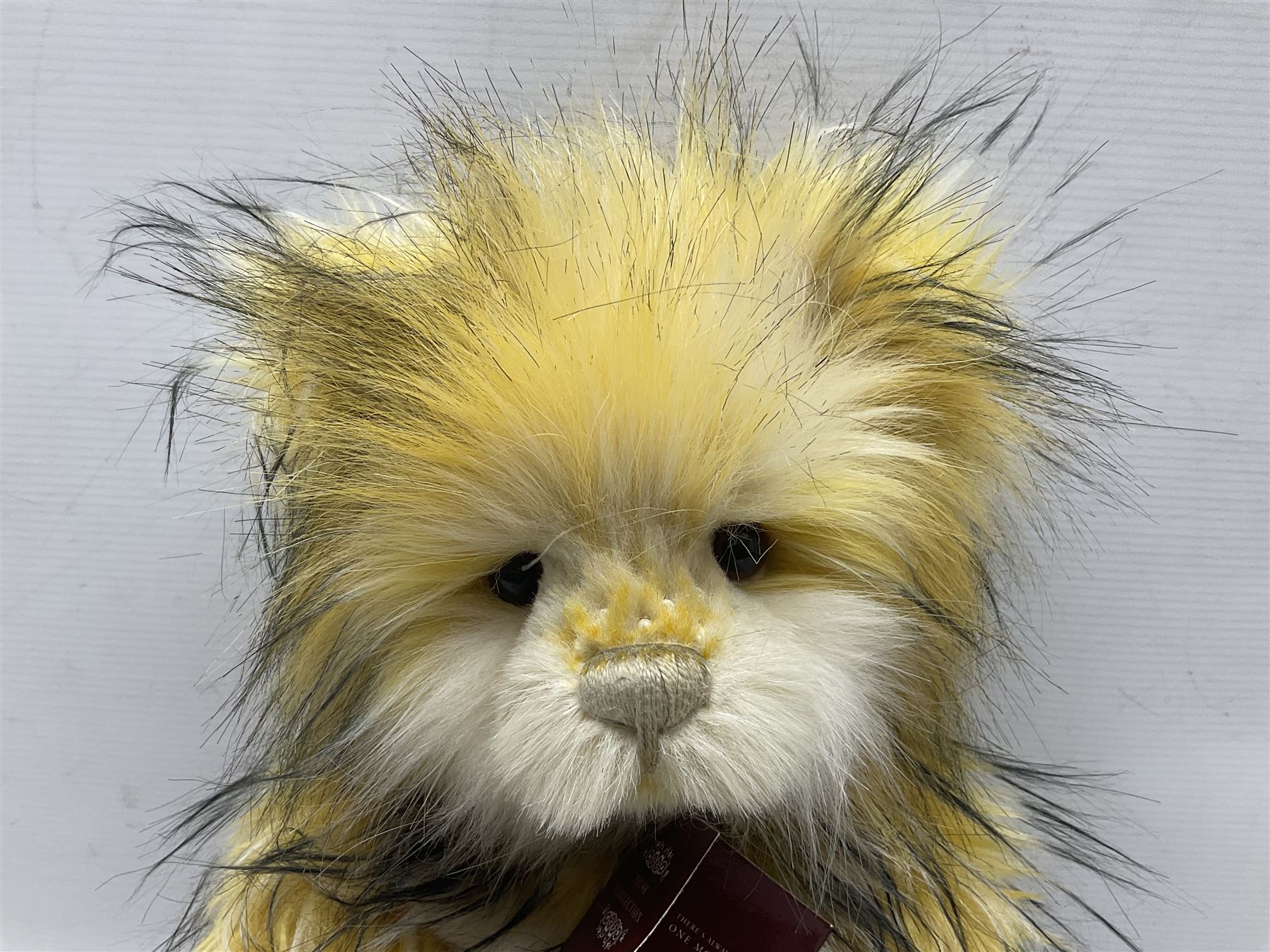 Charlie Bears - limited edition Plumo Collection 'Anke' CB191959A, limited to 3000; 'Cheese Whizz' CB202040C; and 'Cotton Candy' CB202040A; all with labels (3)