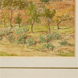 Michael Anthony Clark (20th century): Beverley Minster and Hull Docks, pair of watercolours signed 20cm x 27cm (2)