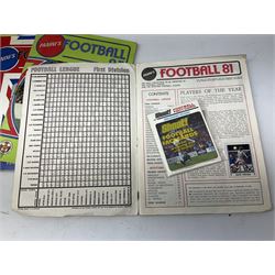 Four 1980s Panini's Football sticker albums for 1981,1983, 1984 & 1985