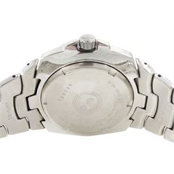 Seiko gentleman's stainless steel quartz chronograph wristwatch, Ref. V657-8069 and one other Seiko Perpetual calendar wristwatch, Ref. 8F56-0030, both boxed