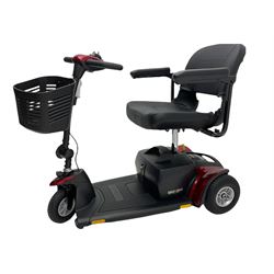 Pride GoGo Elite Traveller Plus electric three wheel mobility scooter - unused
