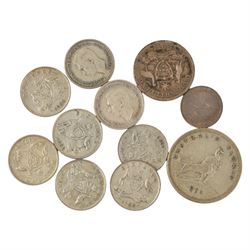 Approximately 1300 grams of Great British pre-1947 silver coins