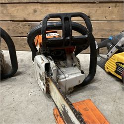 Stihl MS260, Stihl MS026,  Talon MS40A petrol chainsaws