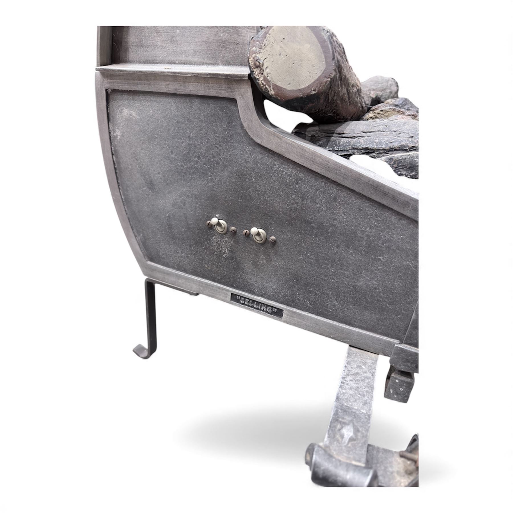 Belling & Co 19th century design electric fire, 