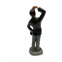 Two limited edition Royal Doulton figures, Stan Laurel HN2774 3,280/9,500, and Oliver Hardy HN2775 3,280/9,500