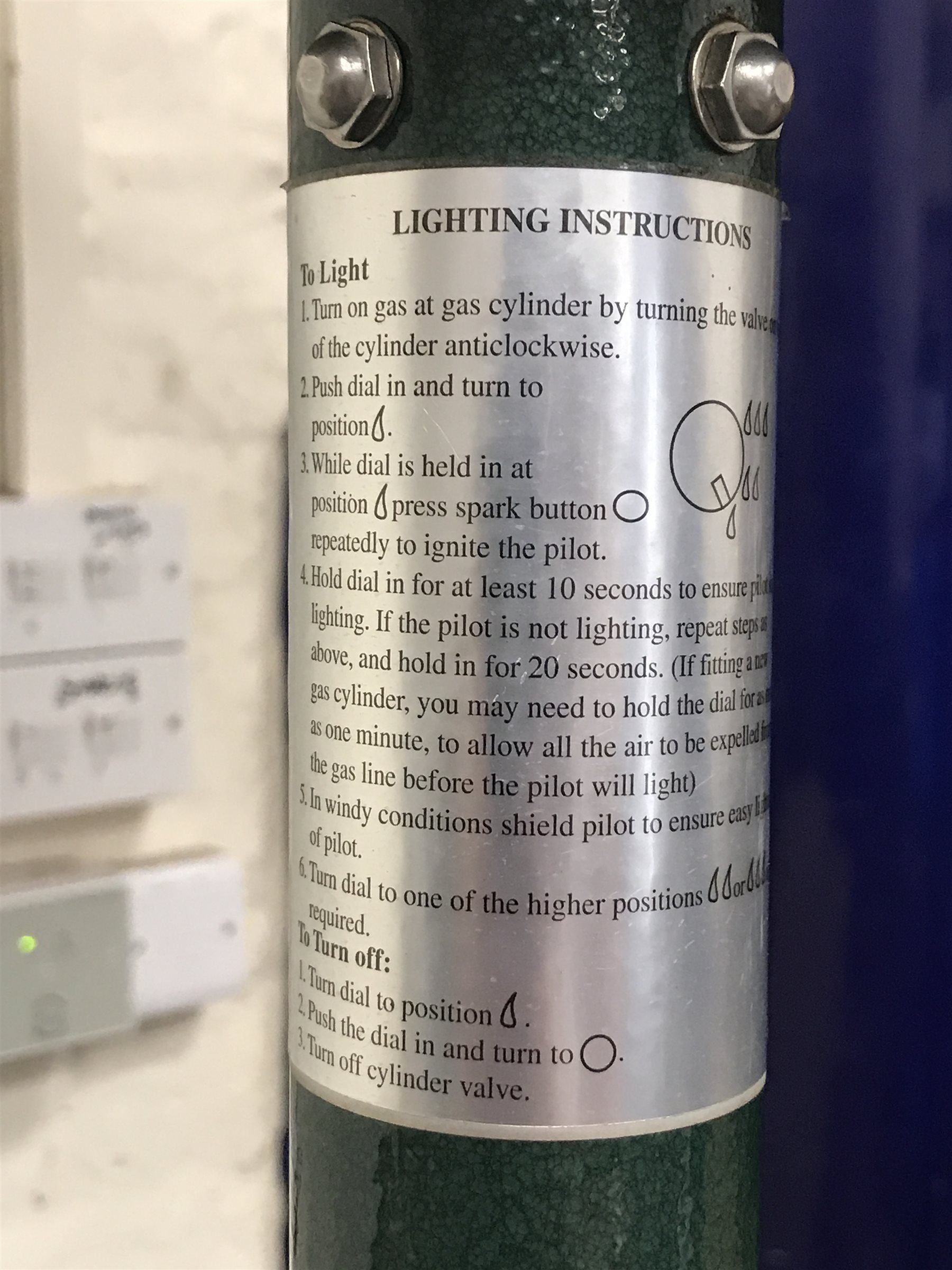  Universal Concepts Sahara gas garden patio heater, H221cm  