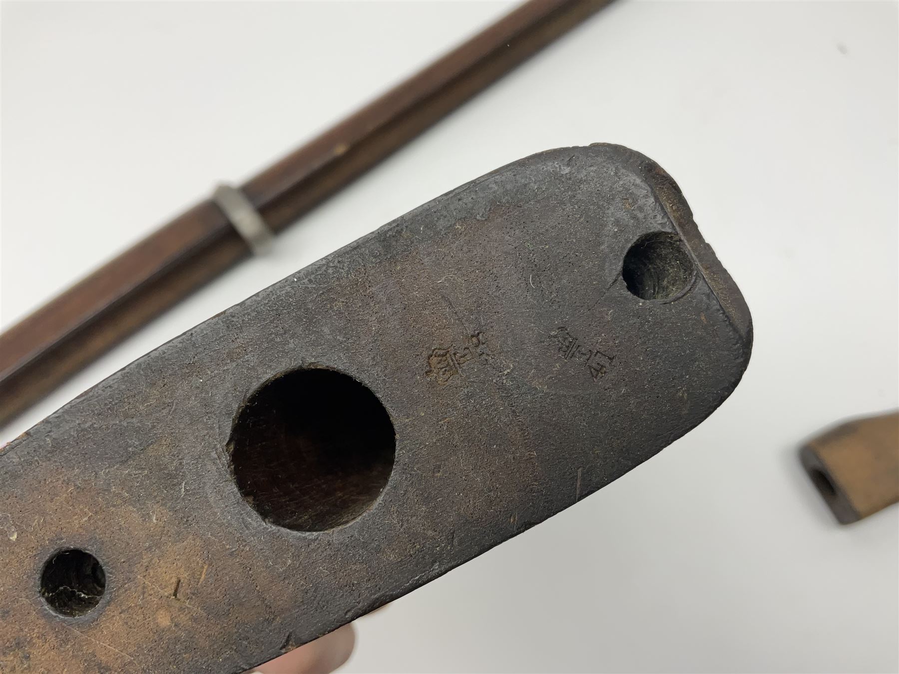 Quantity of spare parts for .577/450 Martini Henry rifle including two stocks, fore-end etc
