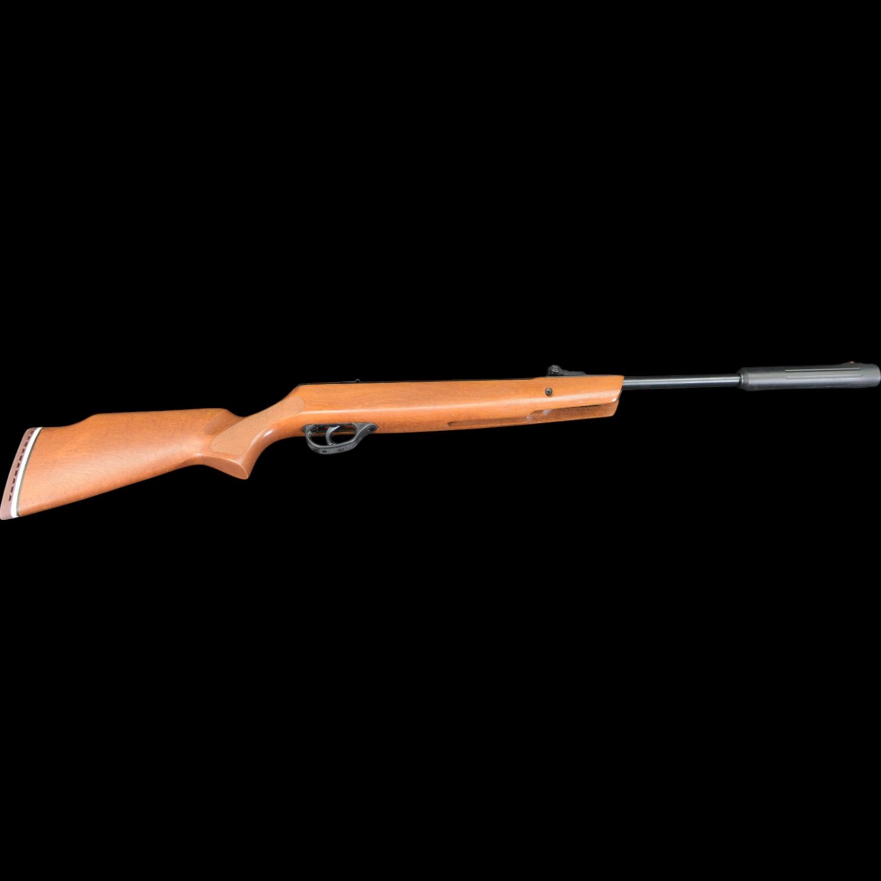 Hatsan Edgar Brothers Breaker 900X .177 air rifle with chequered semi-pistol grip and sound moderator, L113cm 