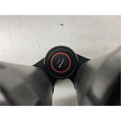 Eleven cased pairs of binoculars to include Summit 8x30,  Concord 8x40, Tasco no. 106 8x - 16x40, Chinon 10x50, Tokina 7x42 Field, Zoom 6x- 12x32 etc