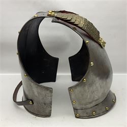 Copy of a Belgian Cuirass breastplate and backplate