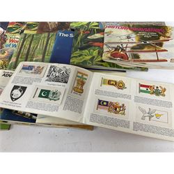 brooke bond tea cards, to include Small Wonders, The Sea- Our Other World, Wonders of Wildlife, The Race into Space, British Costumes etc 