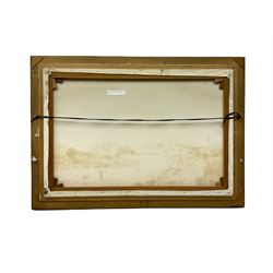 John Corcoran (British 1942-): Cottage in a Woodland Landscape, oil on canvas signed 60cm x 90cm