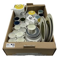 Susie Cooper black fruit part coffee set | Ceramics | 114419