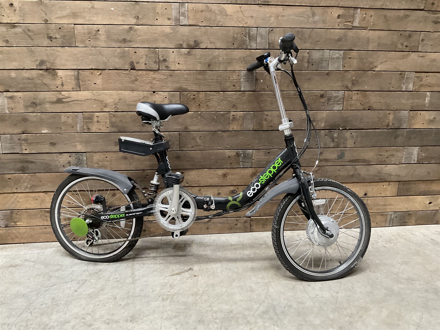 Eco-stepper bicycle and another bicycle