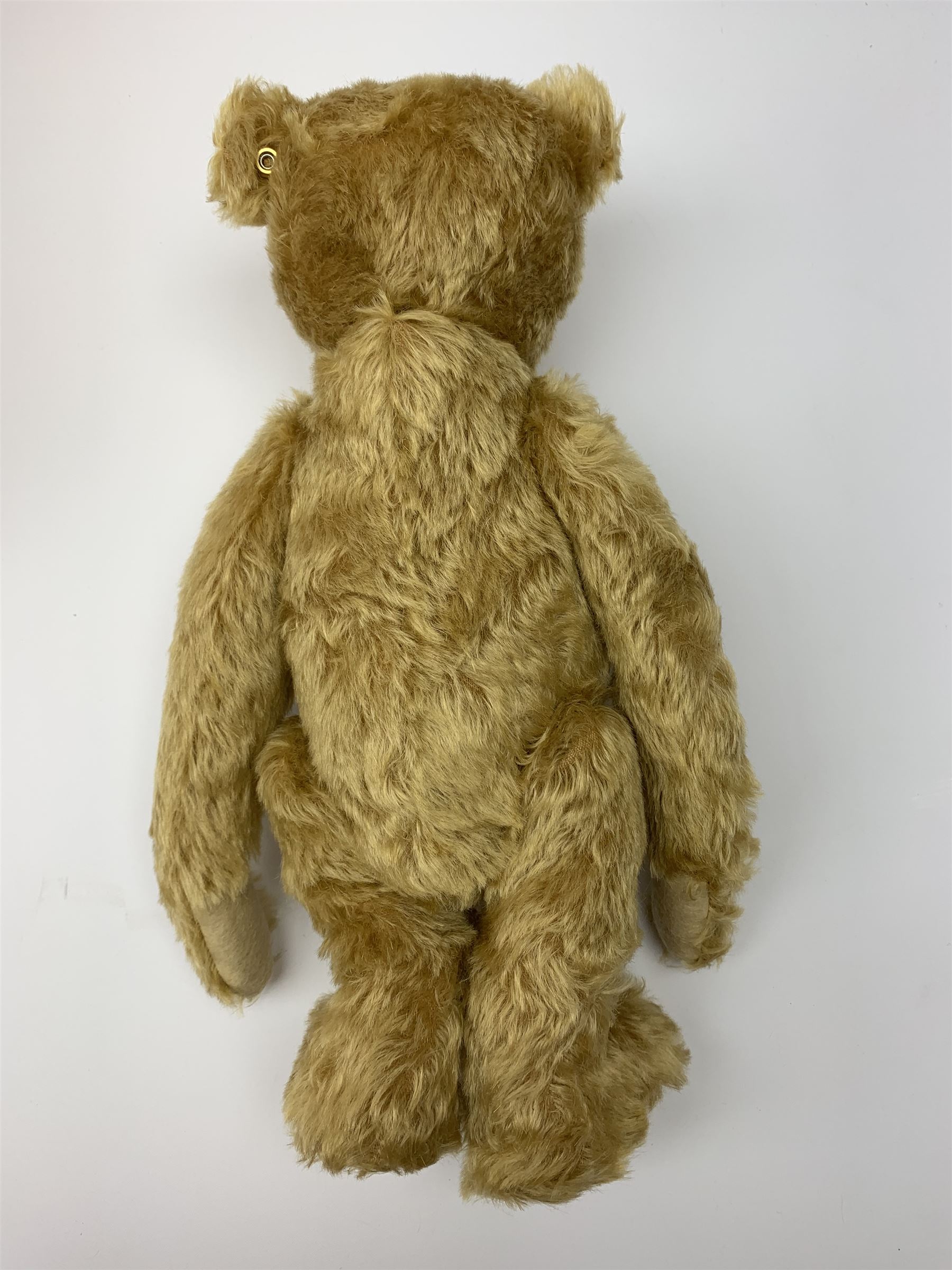 Steiff limited edition British Collector's Teddy Bear 2002, honey golden colour with growler mechanism, No.170/4000, H14