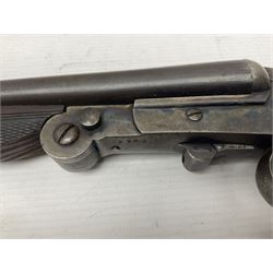 SHOTGUN CERTIFICATE REQUIRED - Belgian .410 folding double barrel hammer shotgun wit 71cm(28