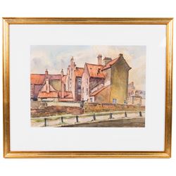Alec Wright (British 1900-1981): Stokely Views and others, six watercolours variously signed and inscribed verso, approx 40cm x 30cm (6)