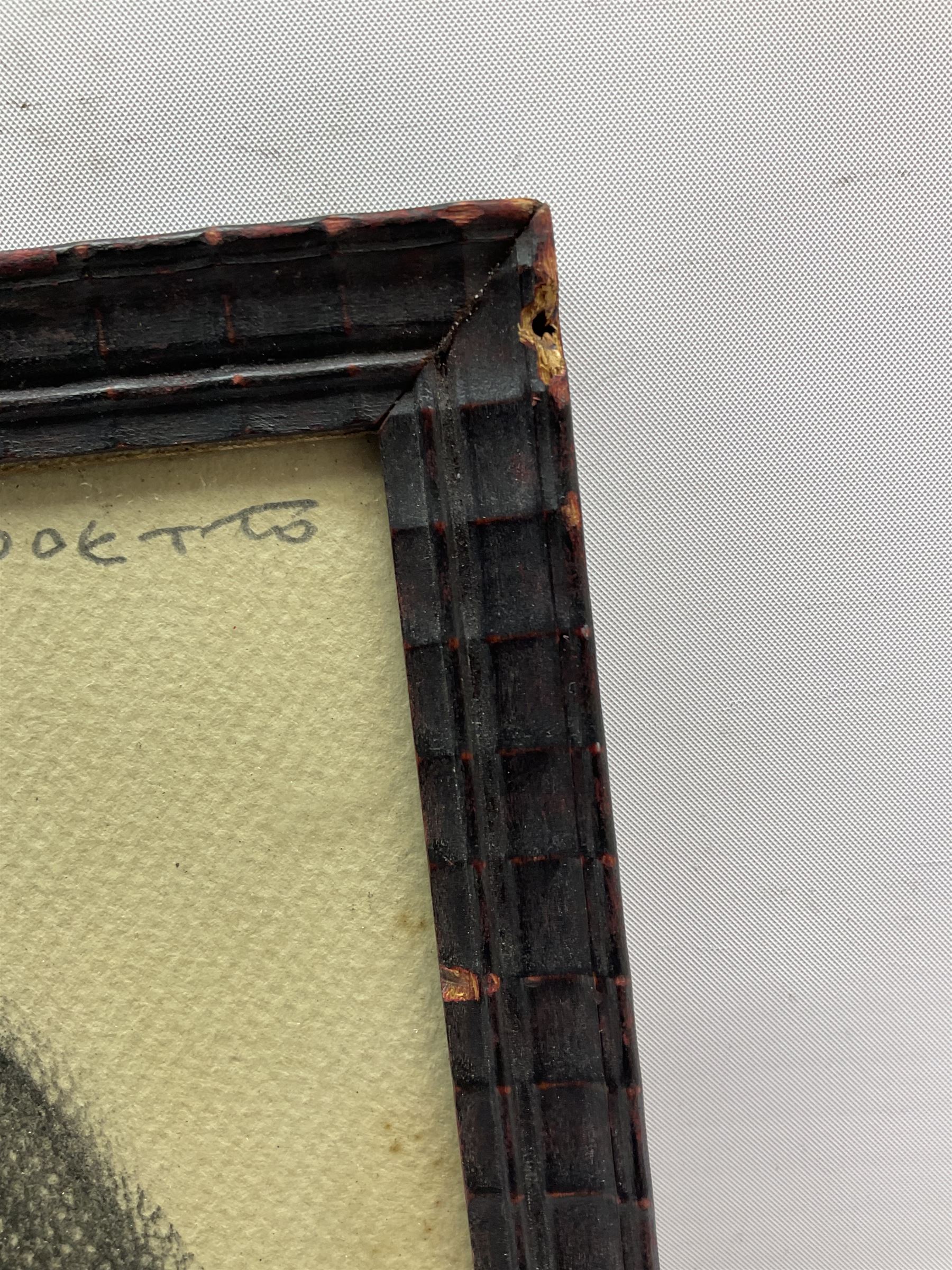 Giulio Boetto (Italian 1894-1967): Portrait of a Child, pencil signed 30cm x 19cm