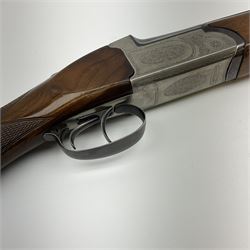 Italian Lincoln 12-bore over-and-under double barrel boxlock ejector sporting gun, 70.5cm barrels, walnut stock with chequered grip and fore-end and thumb safety, serial no.18316, L114cm overall SHOTGUN CERTIFICATE REQUIRED