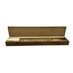 'Seppings Music Method' - type of music method by which Benjamin Britten was taught to sight read c1920 comprising wooden blocks and cards fitted onto wooden staves; in beech box with instruction booklet entitled 'The Elements of Music Illustrated'