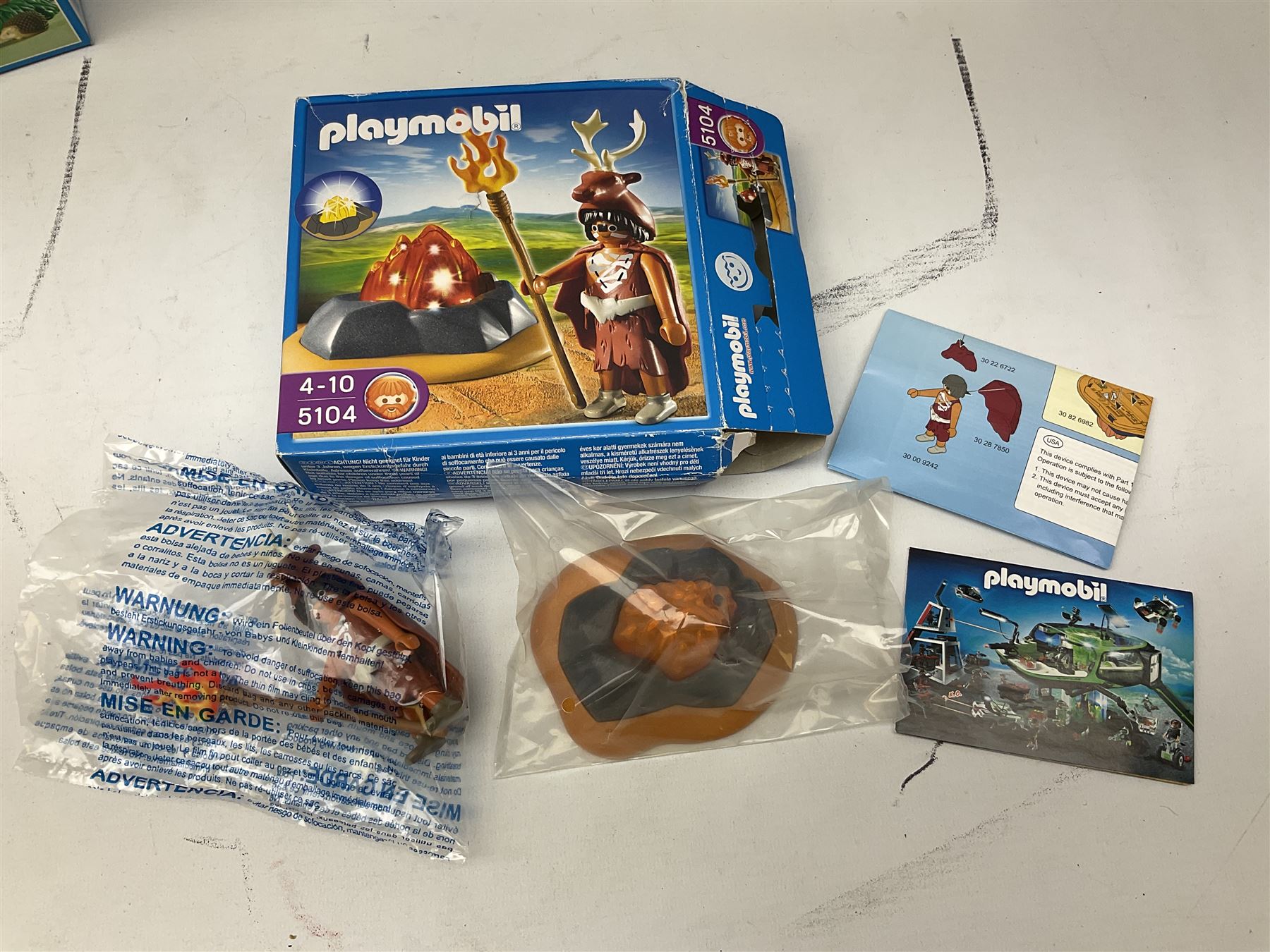Playmobil - ten boxed sets nos.3008, 3824, 3840, 3894, 3897, 3933, 4146, 5104, 5640 and 9050; Playmobil Collector's Book 2009; and four catalogues 2011-13