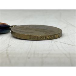 Three WW1 medals comprising 1914-15 Star awarded to 58648 Spr. C. Roberts R.E.; British War Medal and Victory Medal awarded to 87502 1.A.M. C. Roberts R.F.C.; and REME cap badge (4)