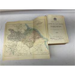 Kelly`s Directory of the North and East Ridings of Yorkshire, 1909, with maps together with The Antiquities and History of the Town of Beverly, History, Topography and Directory of East Yorkshire and Baily's Hunting Directory 1906-1907, with maps 