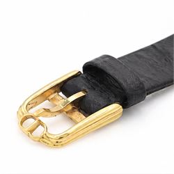 Christian Dior Bagheera Black Moon ladies gold-plated quartz wristwatch, boxed