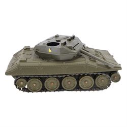 Three Cherilea Toys Action Man military vehicles, comprising Hornet, Tank and Scout Car, together with a Palitoy Action Man Spartan Personnel Carrier (4)