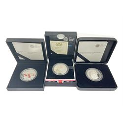 Three The Royal Mint United Kingdom silv