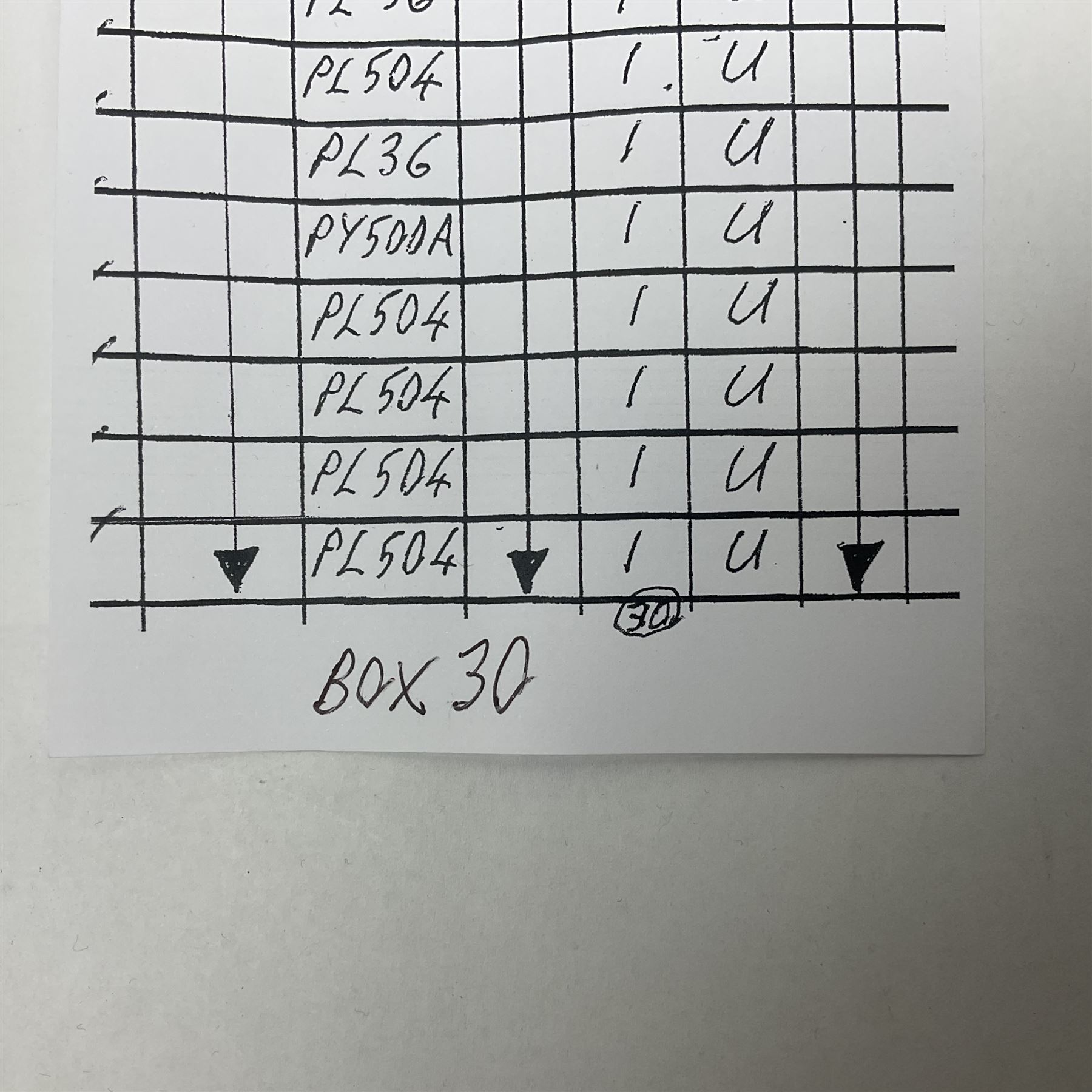 Collection of Mullard thermionic radio valves/vacuum tubes, including VP2, AZ31, PZ30, CY1, EL38 etc approximately 30 as per list, unboxed