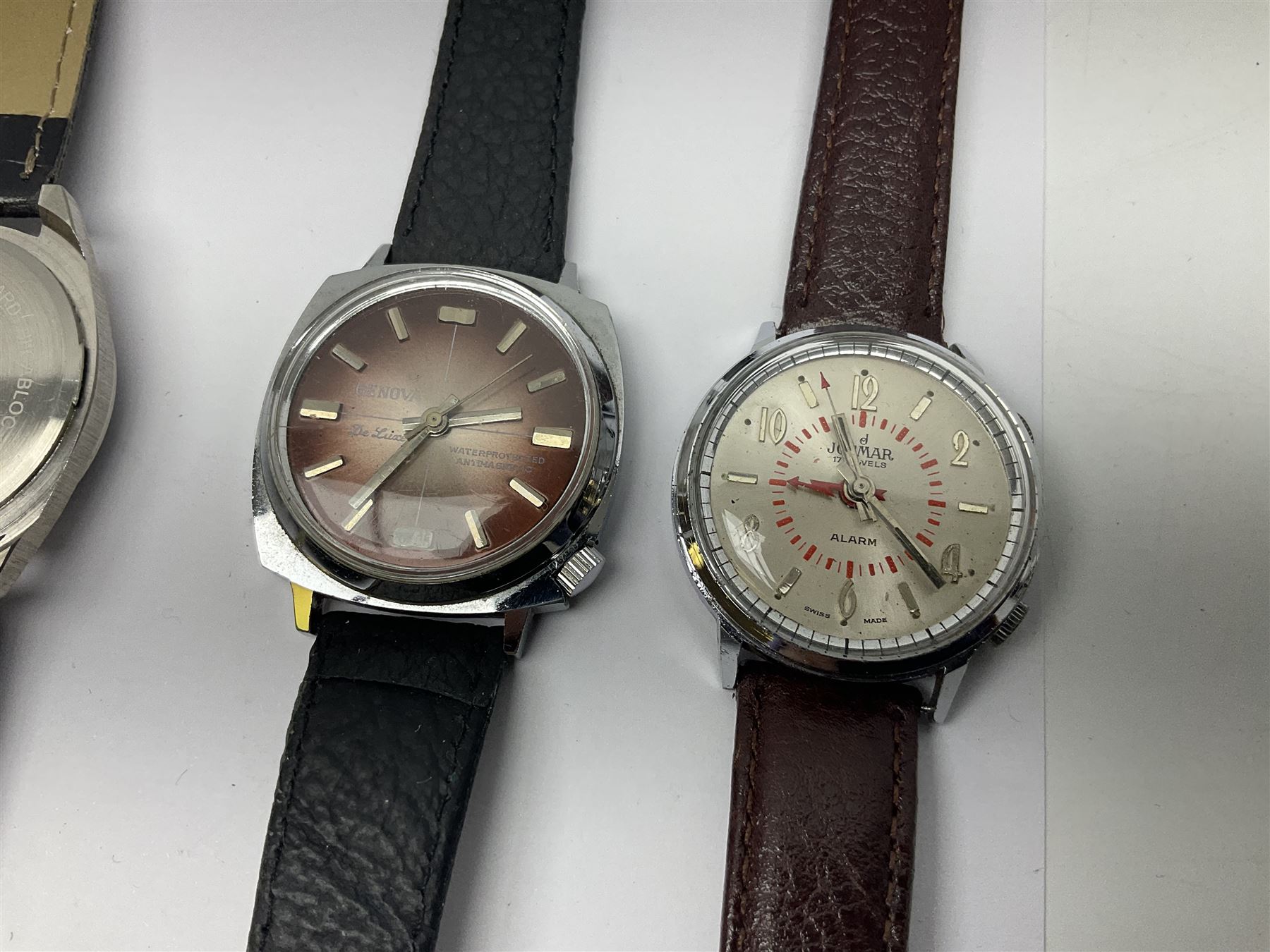 Eight manual wind wristwatches including Lonstar Exective Wrist