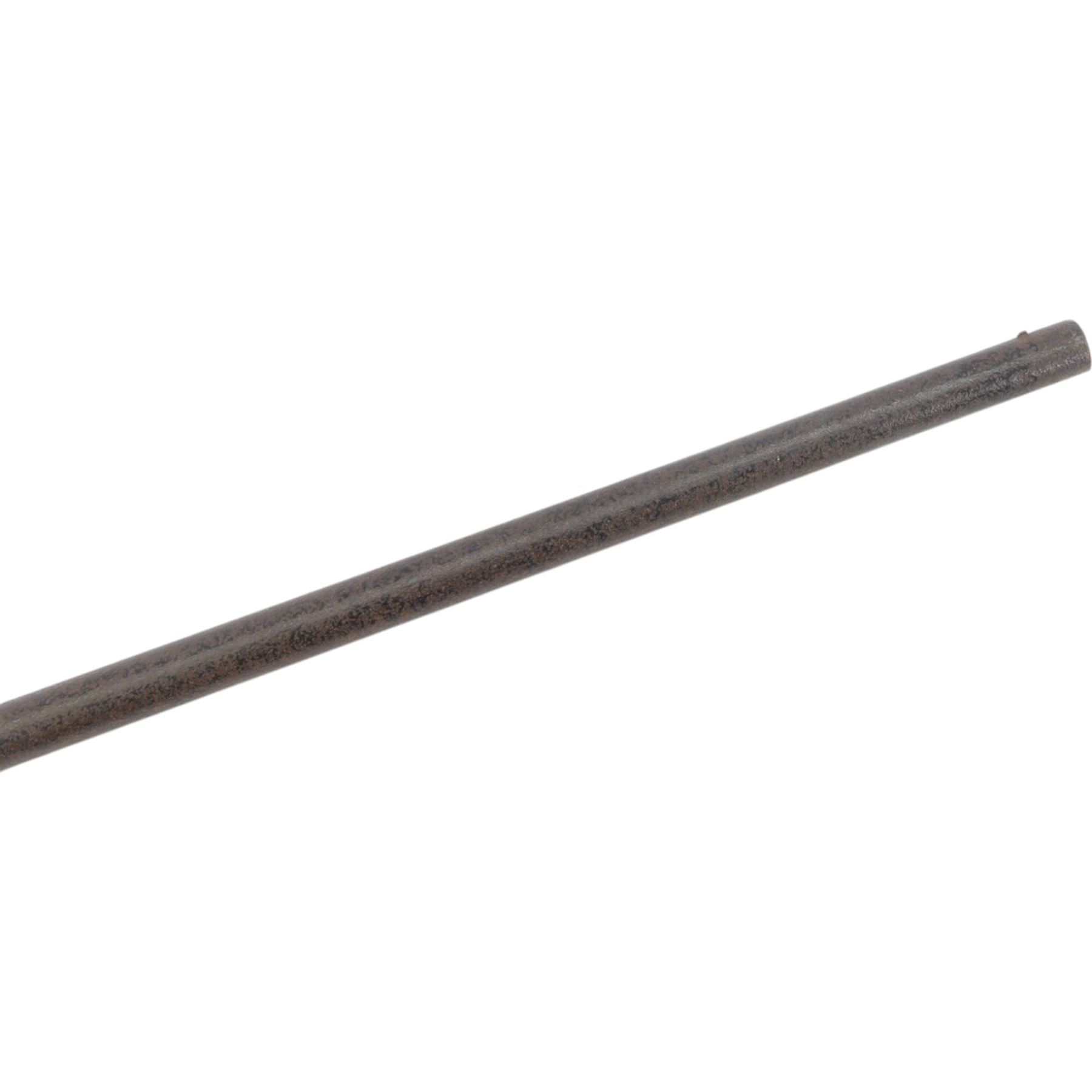 19th century walking stick gun or poacher's stick, with club-shaped handle with a recess for possible attachment of a stock, L84cm
