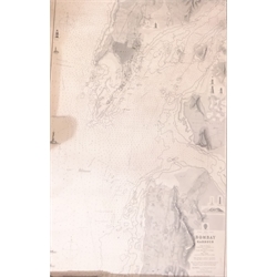  Large collection of Sea Charts, the majority GB corrected post 1900 but including late 1800's Bombay Harbour, Karachi Harbour, Karachi to Vingorla, Vingorla to Cape Comorin, etc (230)  
