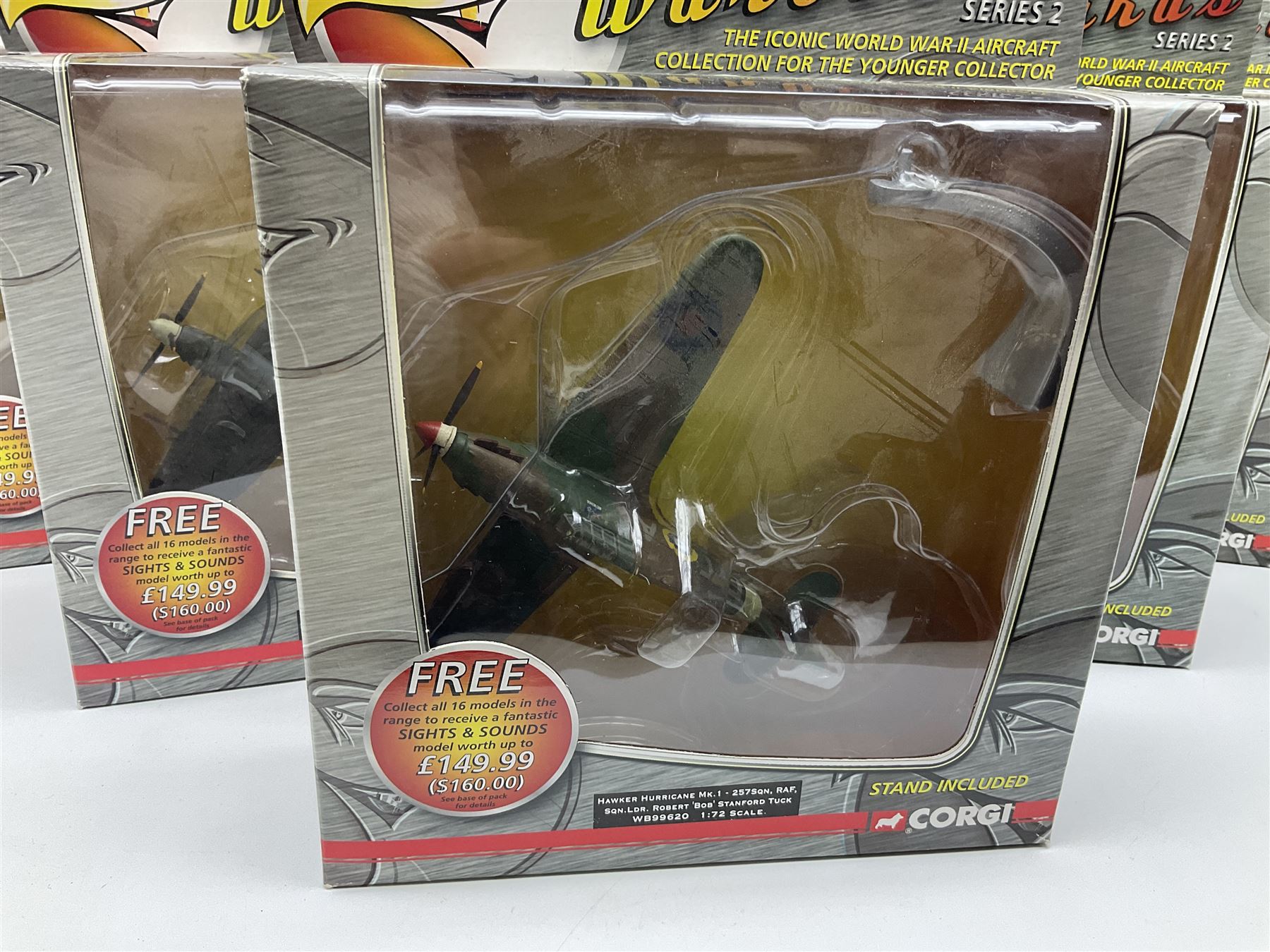 Corgi Aviation Archive - thirteen 'War Birds' Series 2; all boxed (13)