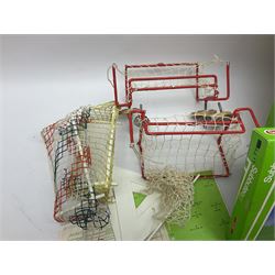 Subbuteo - Club Edition Gift Set, Scoreboard 61158, Outside Broadcast Unit 61208, TV Tower C110, part-set light weight team and further associated figures, accessories etc 