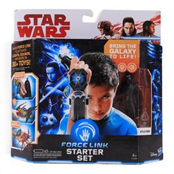 Hasbro Star Wars The Force Awakens models, comprising Poe Dameron Speeder Bike, three Millennium Falcons, including two Micromachines examples and a Force Link Starter Set, all boxed 