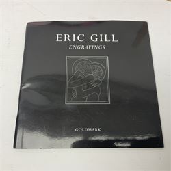 Four reference books, comprising Eric Gill Engravings, Saucy Ladies, Wilde's Last Stand and Camp  
