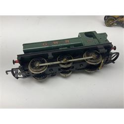 Hornby/Tri-ang '00' gauge - six locomotives - Class 9F 2-10-0 'Evening Star' No.92220; Class A3 4-6-2 (no name or number); Dean Single 4-2-2 'Lord of the Isles' No.3046; Princess Class 4-6-2 'The Princess Royal' No.46200; Class 57XX Pannier 0-6-0 tank No.8751; and Stephenson's Rocket with one passenger coach; all unboxed (6)