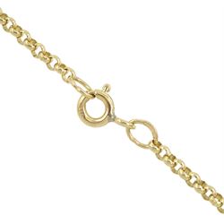 9ct gold Winnie the Pooh pendant necklace