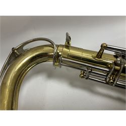 Lafleur by Boosey & Hawkes student tenor saxophone in fitted case with accessories, built in Czechoslovakia
 