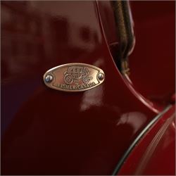 1937 Buick Special Sport Coupe

Registration: LXS 932
Serial number: 744273817
Engine: 4,064cc straight-eight petrol
Odometer reading: 6,476 miles
Steering: Left-hand drive
Colour: Deep maroon
V5C: Present
Keys: One

From the Estate of the late John Sils.

A striking 1937 Buick Special Sport Coupe, finished in deep maroon and manufactured at the General Motors plant in Oshawa, Ontario, Canada.

The Buick Special formed part of the marque’s Series 40 range and combined dramatic period styling with Buick’s smooth 248cu in, approximately 4,064cc, straight-eight engine. The Sport Coupe was among several body styles offered for 1937 and is distinguished by its sweeping wings, prominent vertical grille, split windscreen and enclosed rear luggage compartment.

This example was imported into the United Kingdom and first registered here in November 2019, receiving the registration LXS 932. The odometer displays 6,476 miles, although this mileage has not been independently verified.

The car is very well presented throughout, with excellent deep-maroon paintwork, extensive brightwork and a highly detailed period Art Deco interior featuring its dashboard, centrally mounted ventilation grille, original-style instrumentation and controls. The luggage compartment is neatly trimmed and incorporates a securely mounted spare wheel beneath a raised floor.

The underside also presents particularly well, appearing clean and extensively finished in black, with the chassis, suspension, axles and associated components showing evidence of careful restoration and ongoing maintenance.

Overall, this is an impressive and imposing pre-war Buick, presented in very good condition throughout.

Features

• Canadian-built Buick Special Sport Coupe
• Manufactured at General Motors, Oshawa, Ontario
• 4,064cc straight-eight engine
• Left-hand drive
• Deep-maroon exterior finish
• Extensive chrome brightwork
• Split windscreen
• Period Art Deco interior
• Original-style dashboard and instrumentation
• Dashboard-mounted clock
• Front bench seating
• Enclosed rear luggage compartment
• Underfloor spare wheel
• UK registered since November 2019
• V5C present
• One key

Condition

Presented in very good condition throughout, with excellent paintwork and a clean, highly detailed underside.

This vehicle forms part of the Estate of the late John Sills and is offered for sale by the Executors, providing a genuine reason for sale.