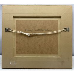 John William Howey (Staithes Group 1873-1938): 'Evening - Hartlepool Harbour', oil on panel signed, titled verso 24cm x 29cm 
Provenance: private collection, purchased T B & R Jordan Fine Art Specialists, Stockton on Tees; the Jordans were responsible for dispersing the estate of Robert Leslie Howey (1900-1981), the artist's son. A fine example of English Impressionism, exemplifying the Staithes Group's French influence.