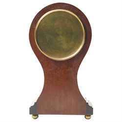 Edwardian “balloon” table clock with a quartz movement.