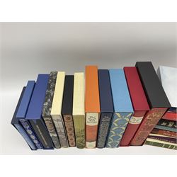 Folio Society - nineteen volumes including Life, The Dead Sea Scrolls, The World of the Odysseus, The Trial of the Templars, etc