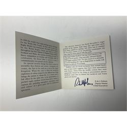 The Royal Mint United Kingdom 1999 'Rugby World Cup' holographic silver proof piedfort two pound coin, cased with certificate