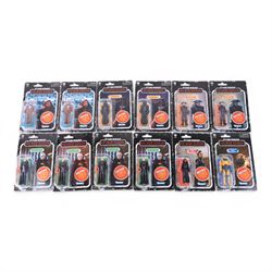 Twelve Hasbro Kenner Star Wars Obi-Wan Kenobi TV series figures, including Retro Collectio...